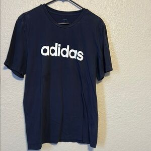 Adidas Men's Navy Blue T-Shirt#5